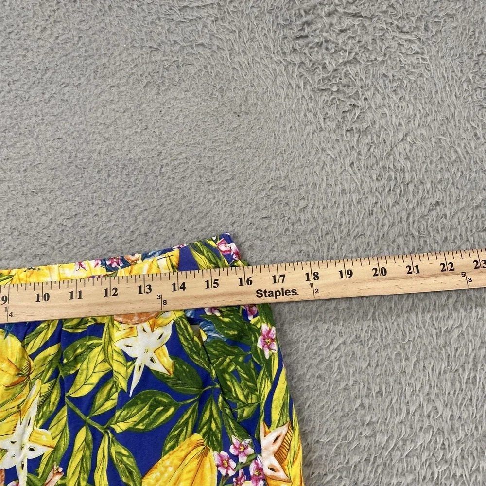 Rachel Roy 2 Piece Set Womens Large Tropical Hawaiian Cruise Resort Vacation - Picture 3 of 16